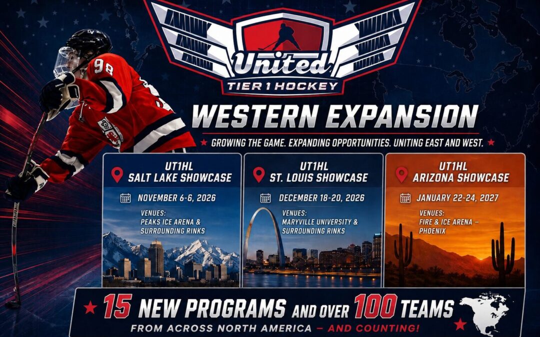 UNITED TIER 1 HOCKEY LEAGUE ANNOUNCES MASSIVE WESTERN EXPANSION